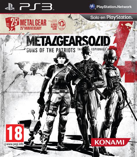 metal gear solid 2 box 4|konami metal gear solid 4.